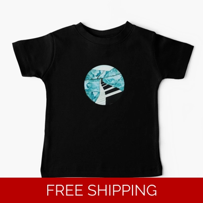Le Studio Baby T-Shirt Piano Window Logo Full Le Studio Baby T-Shirt Piano Window Logo Full